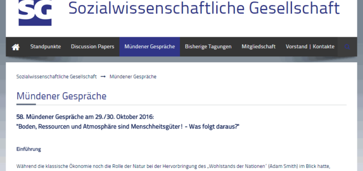 Mündener Gespräche online