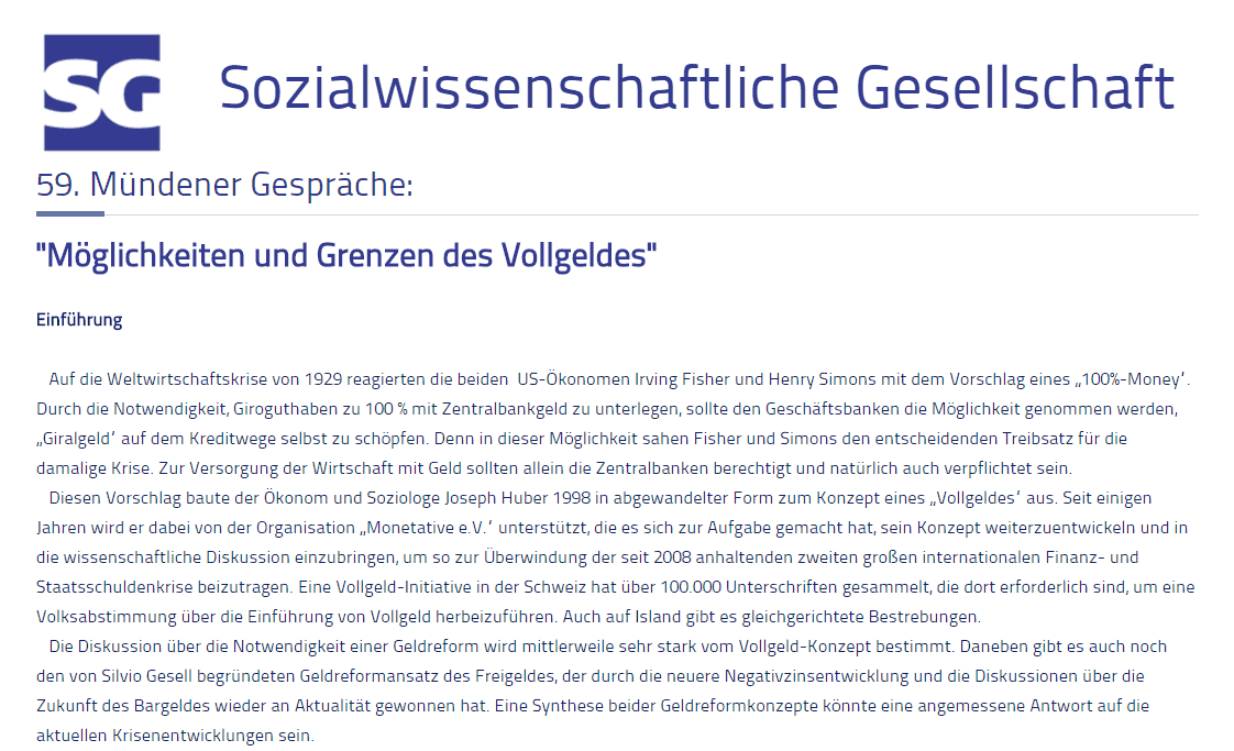 Mündener Gespräche online