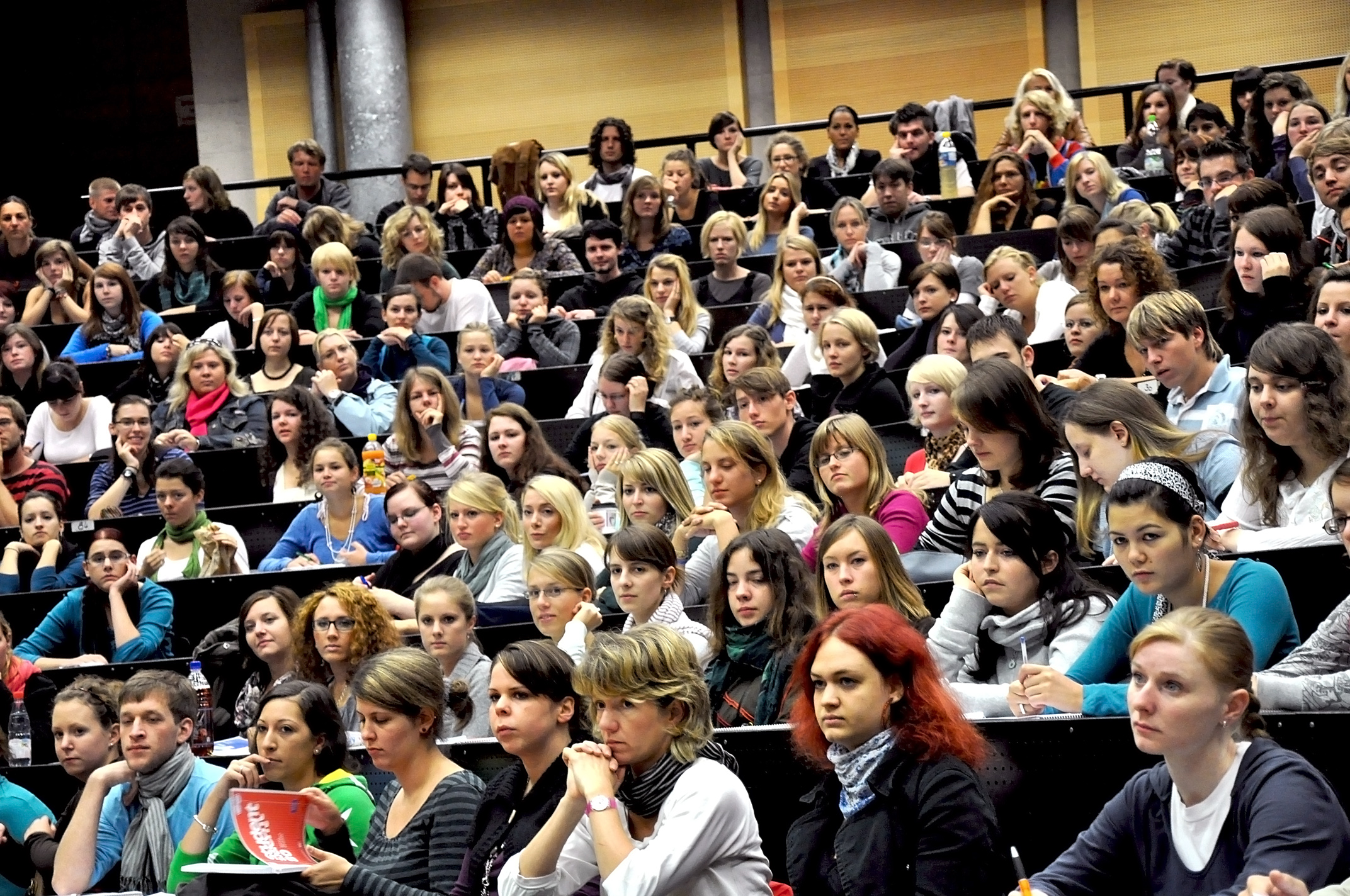 Hörsaal in der FH Würzburg