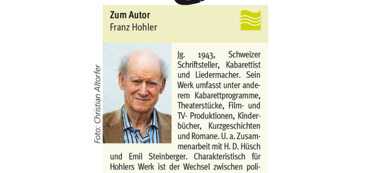 Insektensterben Franz Hohler