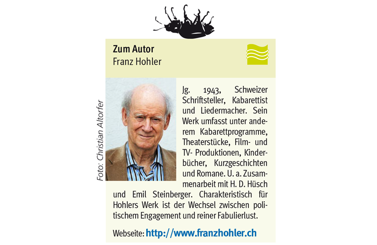 Insektensterben Franz Hohler