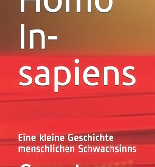 Buchtitel v. Gero Jenners Buch: Homo In-sapiens