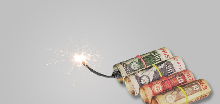 Geld als Sprengstoff