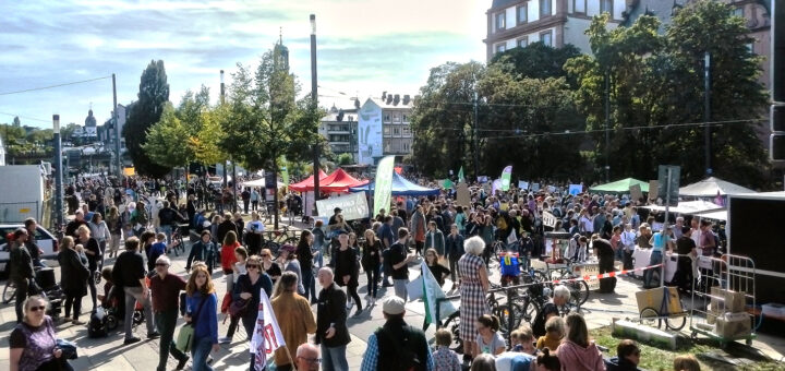 Fridays for Future Demonstration. Darmstadt, 20. 9. 2018