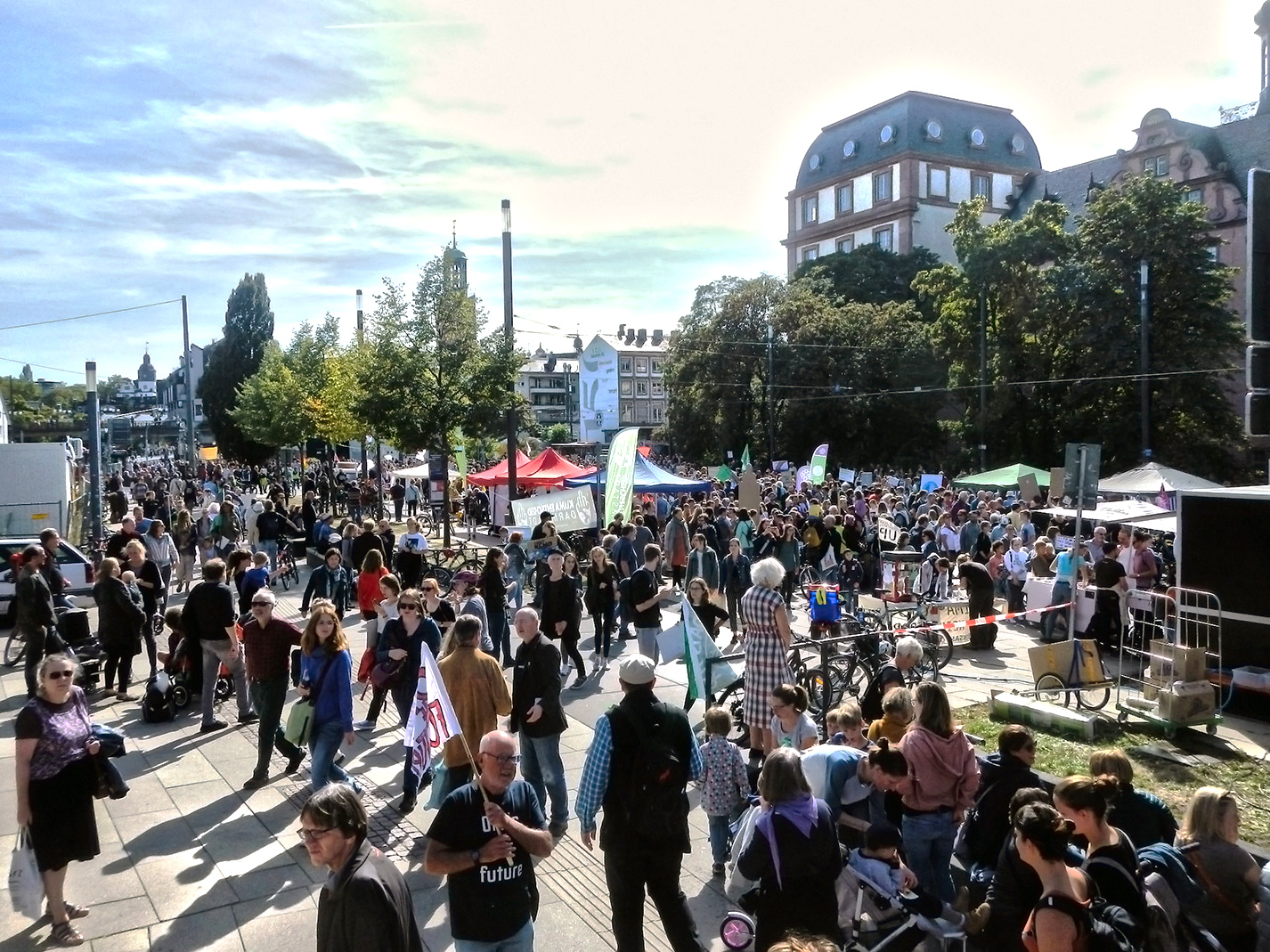 Fridays for Future Demonstration. Darmstadt, 20. 9. 2018