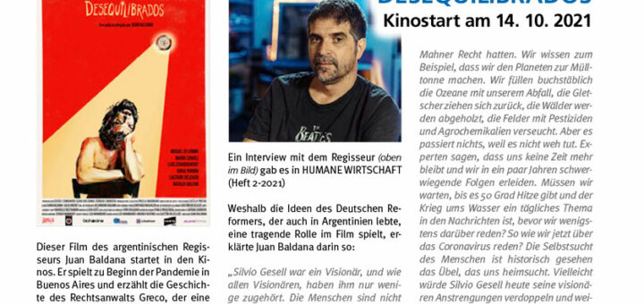 DESEQUILIBRADOS Kinostart