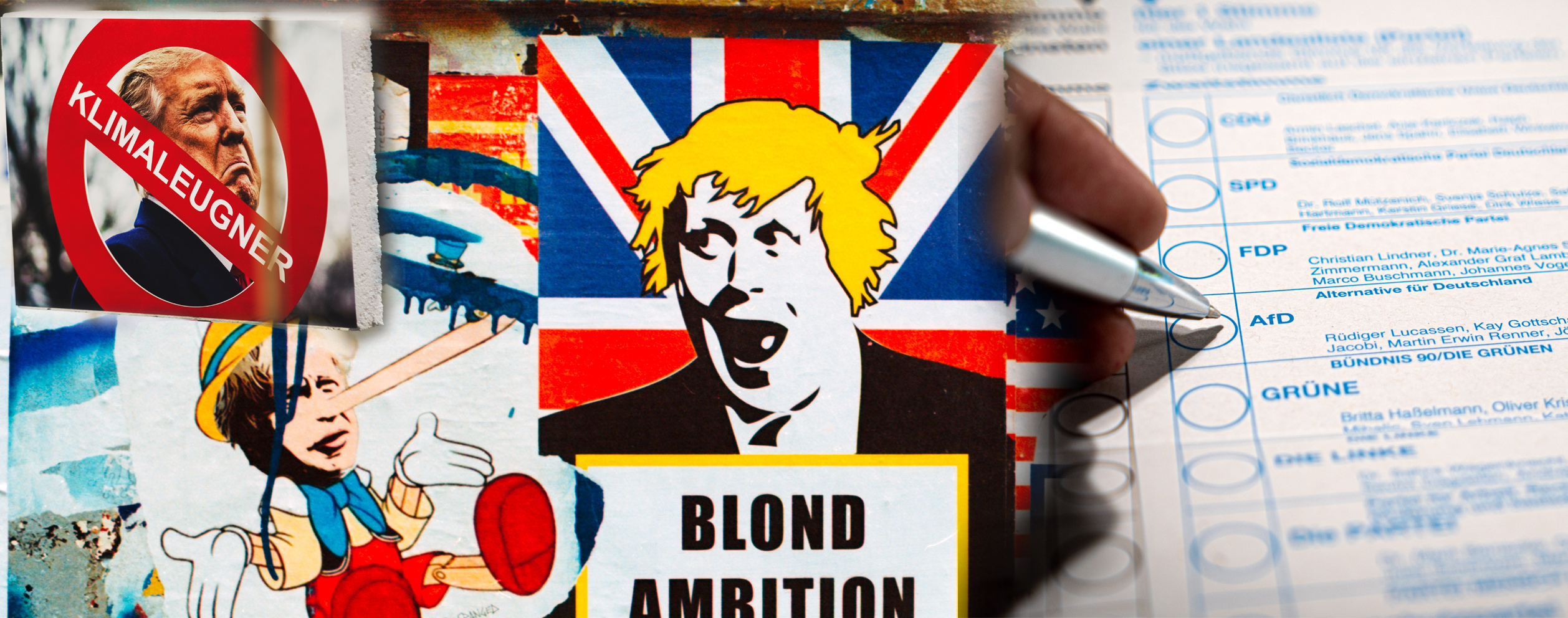 Blond Collage