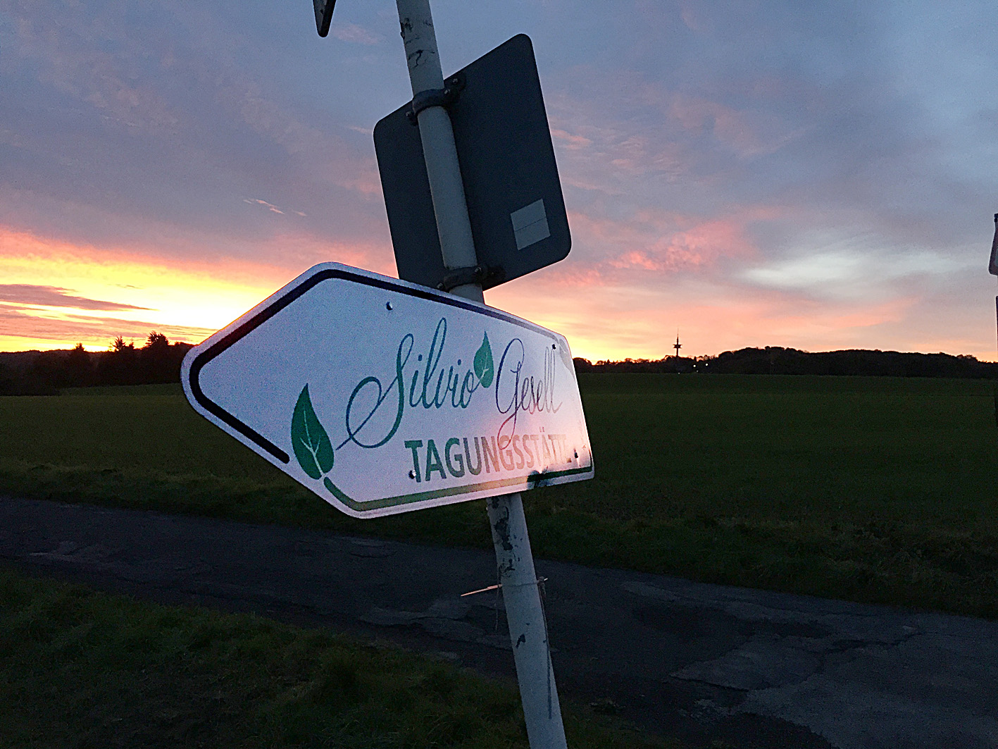 Schild zur SGT