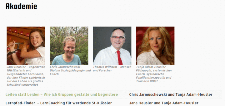 Akademie Screenshot