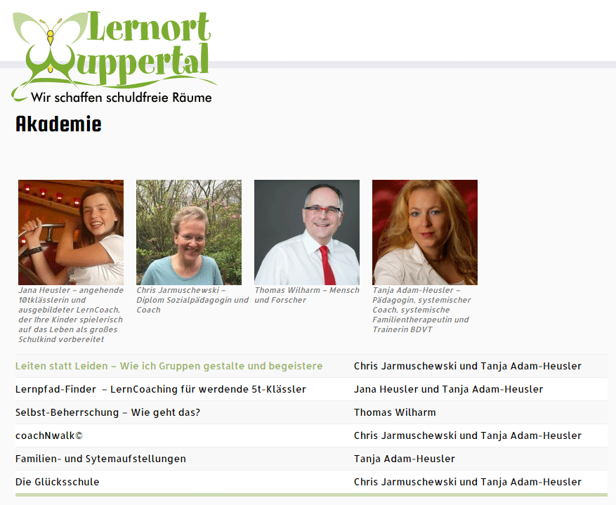 Akademie Screenshot