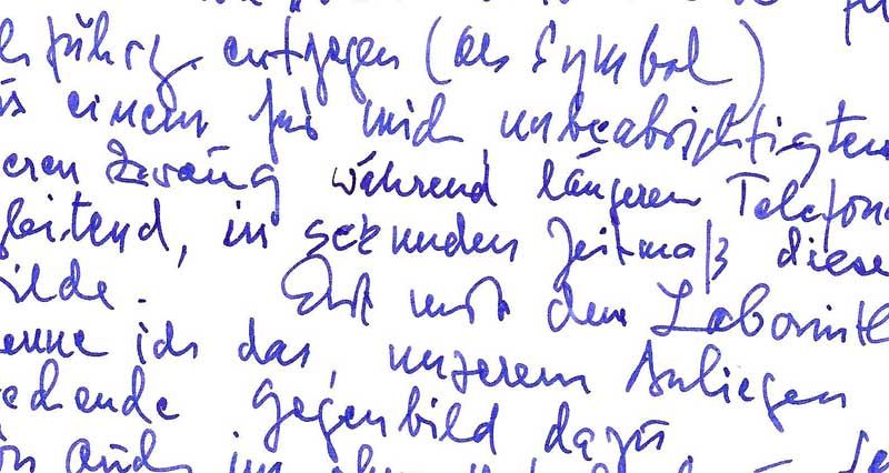 leserbrief handschrift